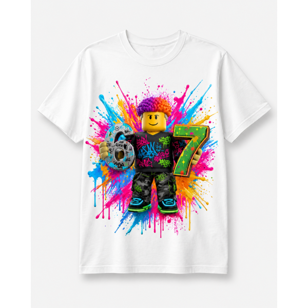 Tricou copii – model urban neon